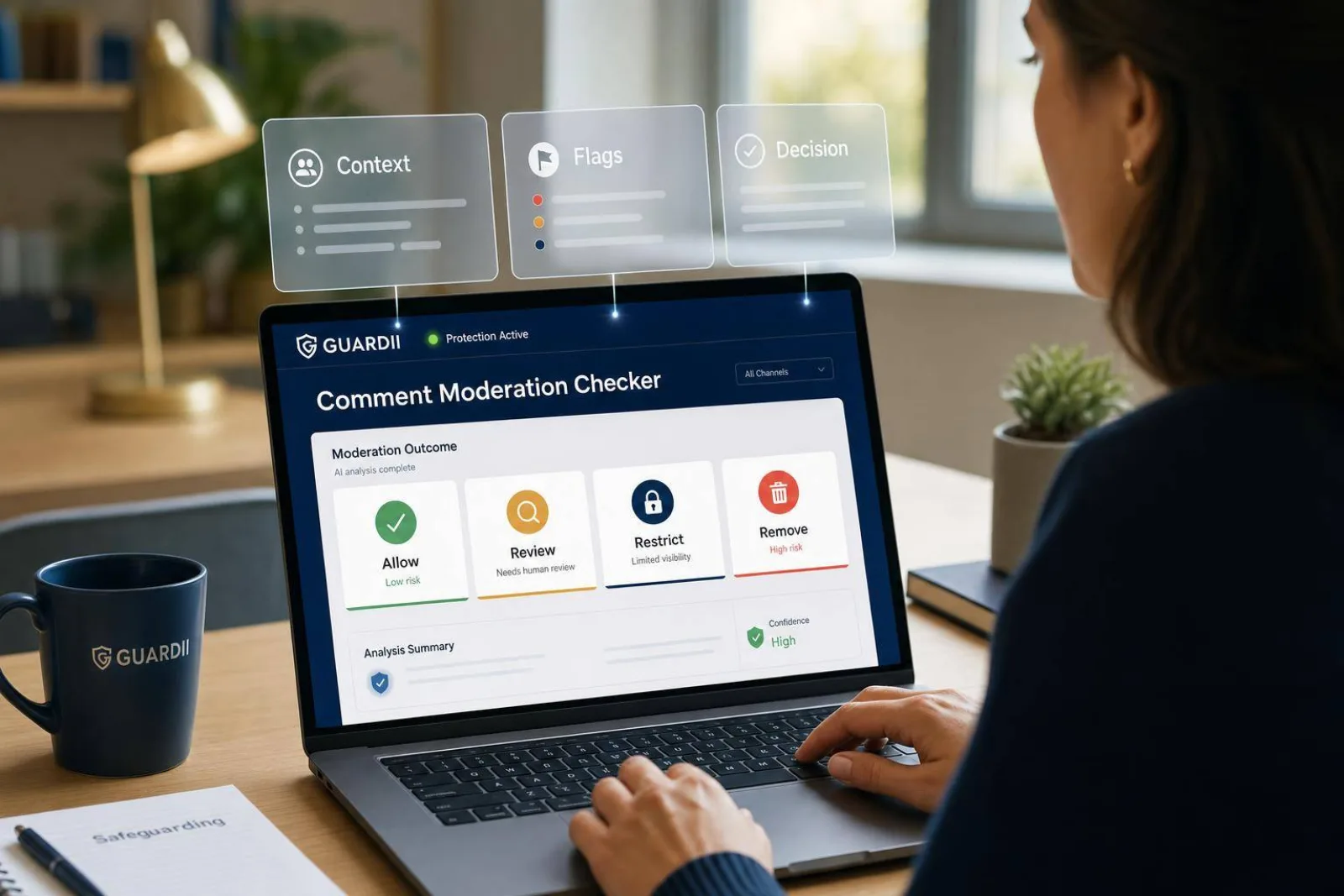 Comment Moderation Checker