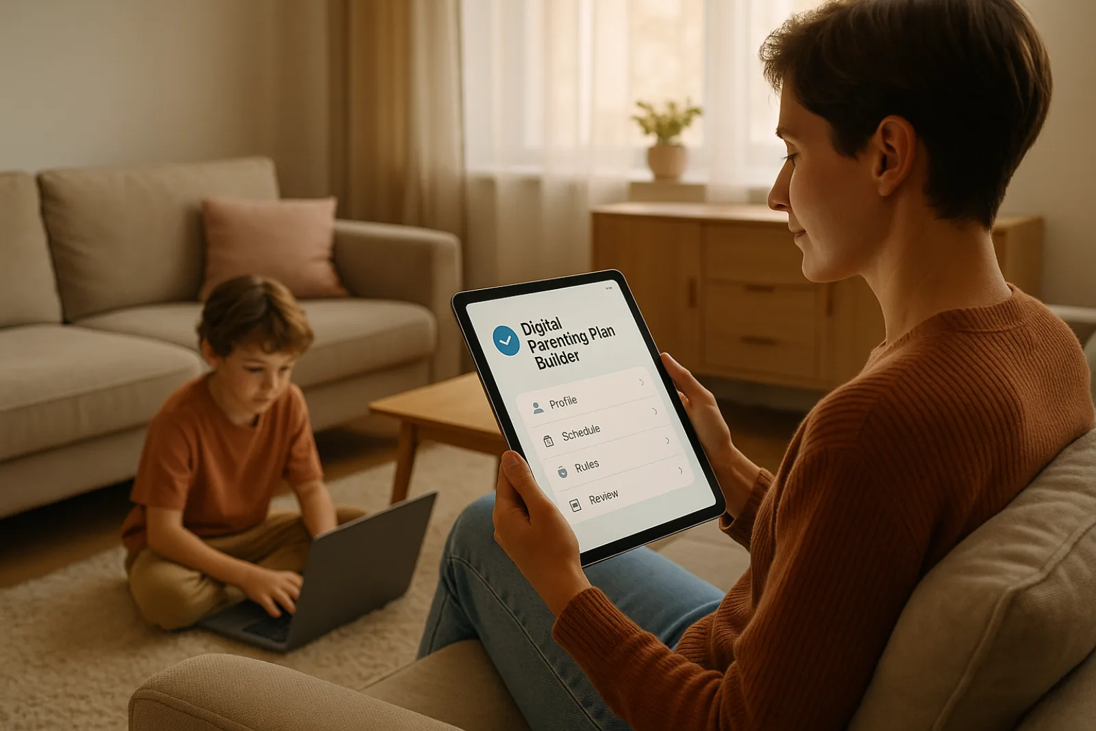 Digital Parenting Plan Builder