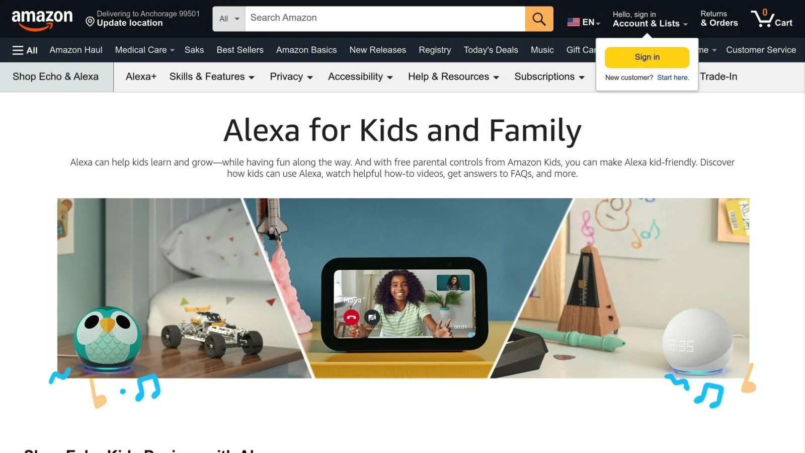 Amazon Alexa Guard for Kids